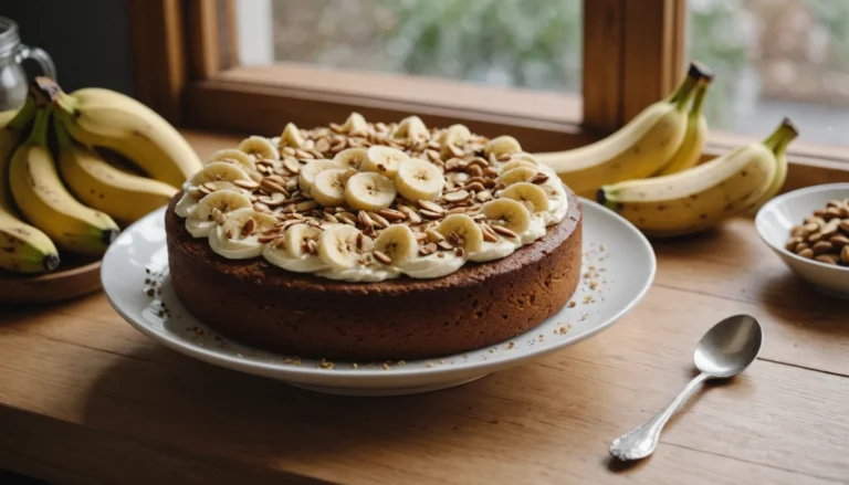 bowl cake banane healthy