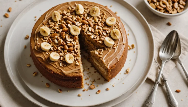 bowl cake beurre de cacahuète