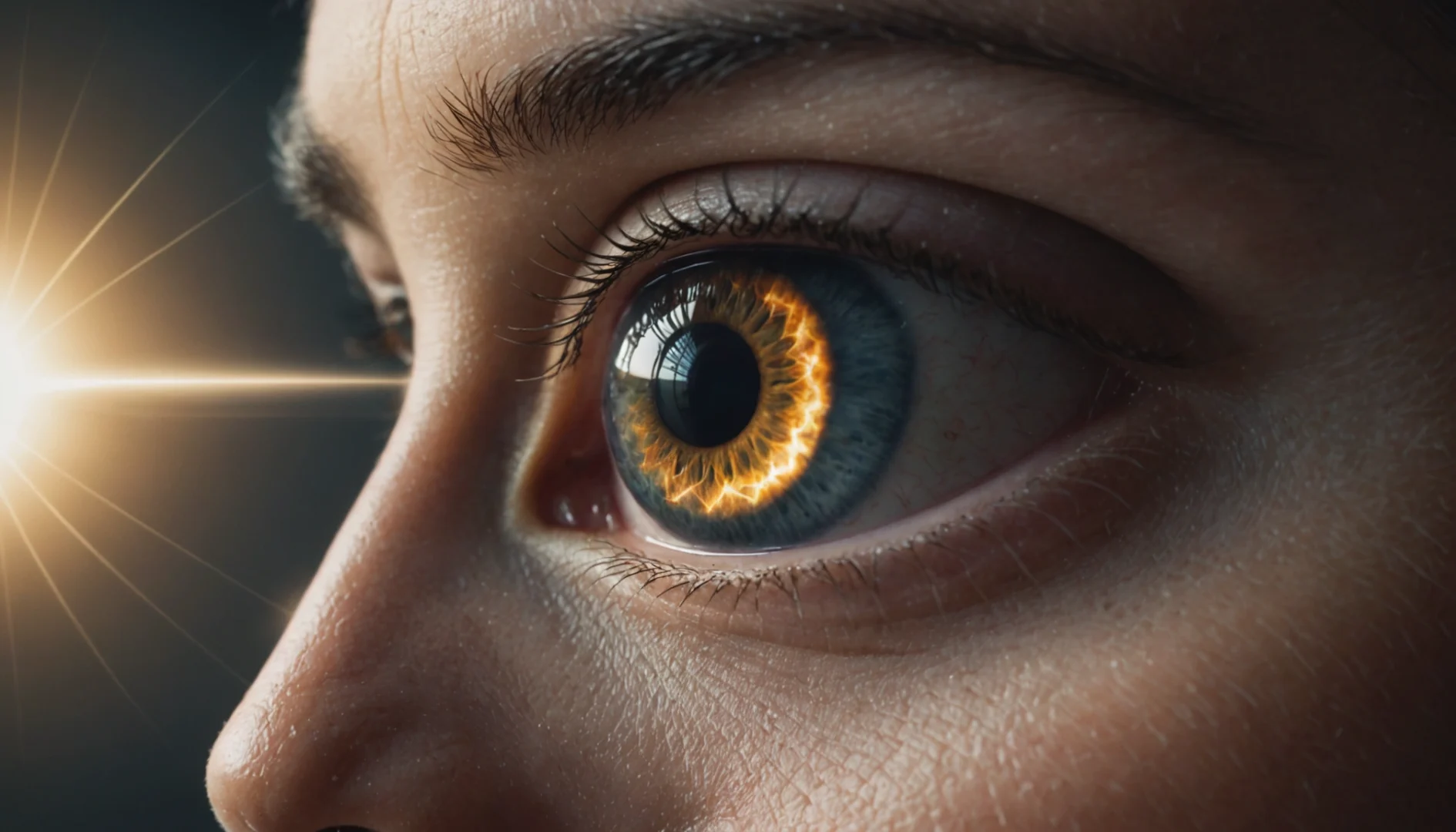 halo lumineux après opération cataracte