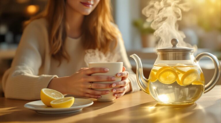 citron chaud le soir