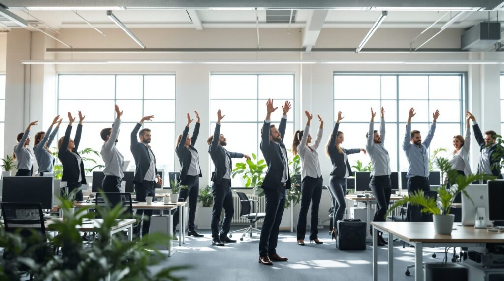 exercice à faire au bureau