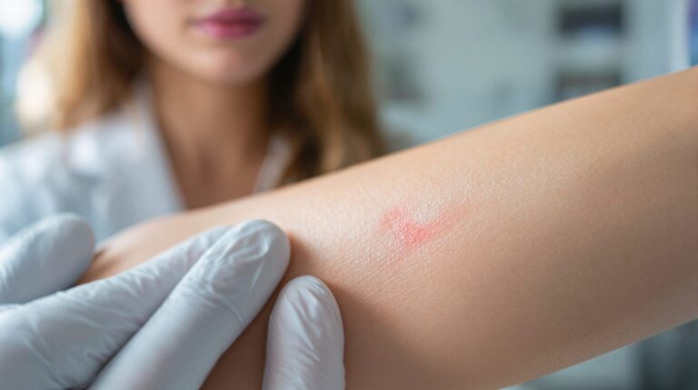 marque piqure seringue