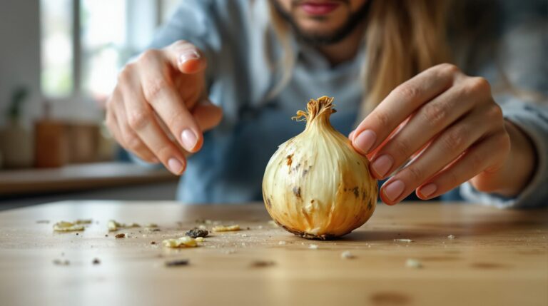 oignon pourri danger