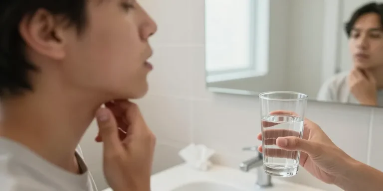 comment évacuer les glaires au fond de la gorge