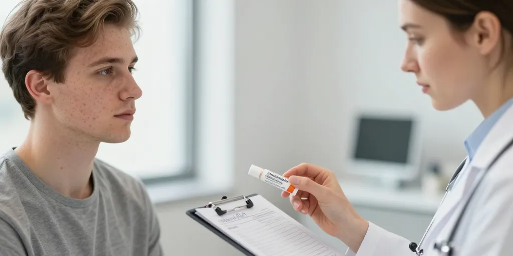 creme anti acnéique sur ordonnance