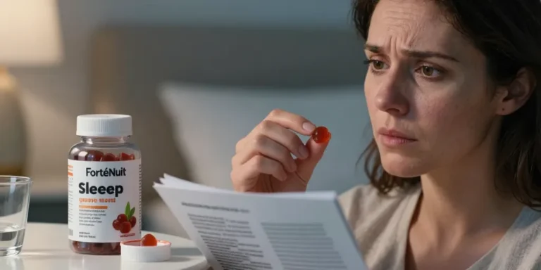 forté nuit gummies effets secondaires