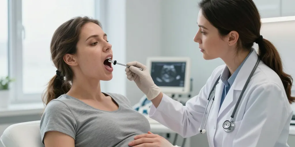 angine blanche enceinte