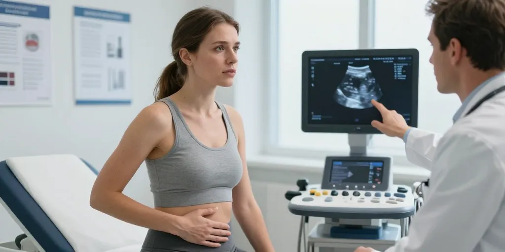 des douleurs en bas du ventre