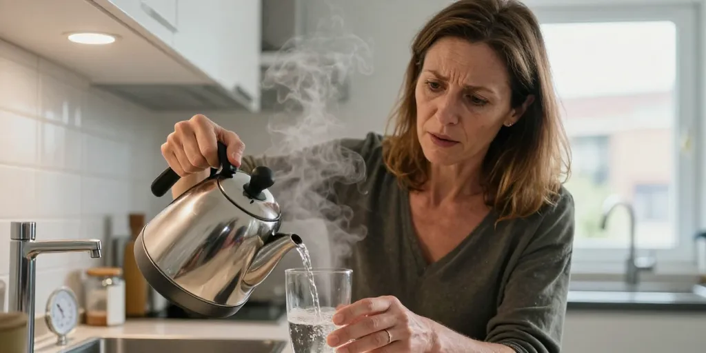 faire bouillir l'eau du robinet avant de la boire