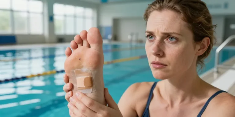 verrue piscine interdite