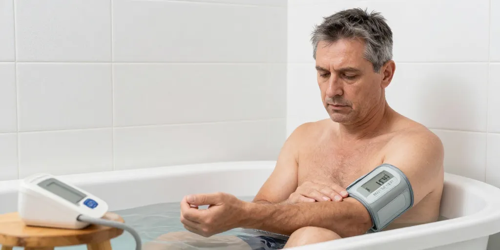 bain chaud et hypertension