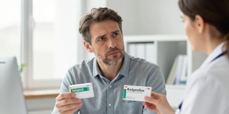 solupred et ketoprofene
