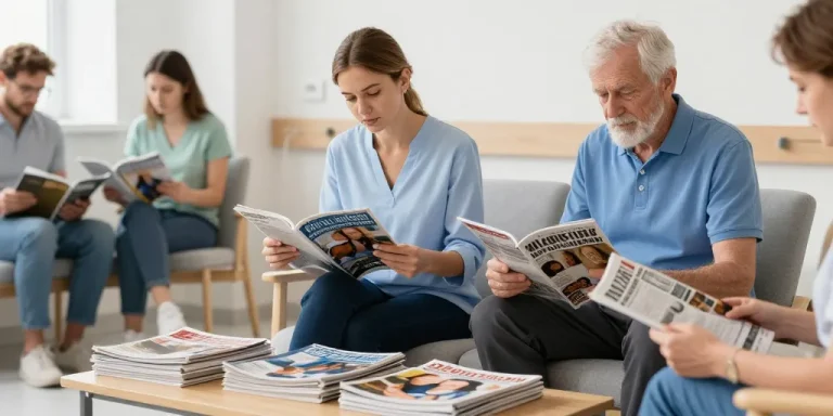 Quels magazines mettre à disposition des patients en salle d'attente ?