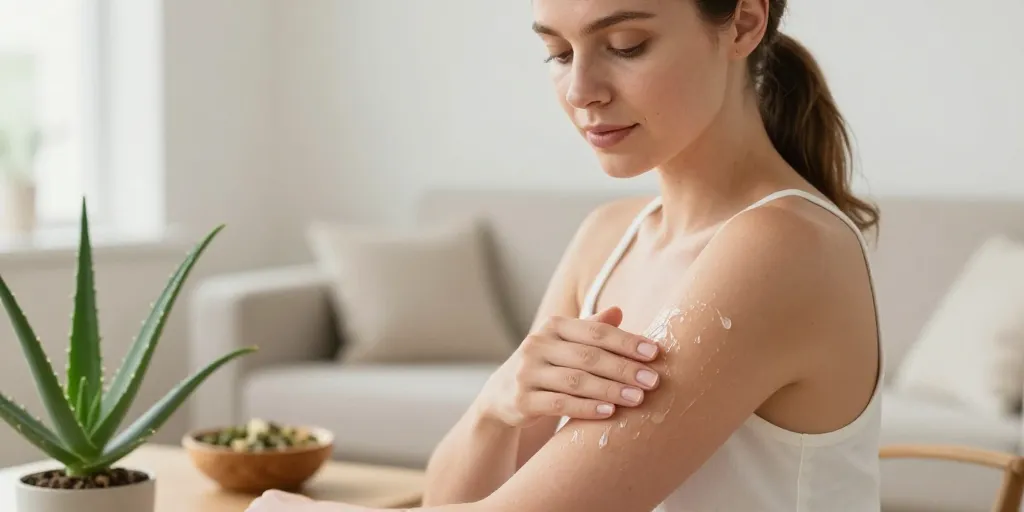 sensation de brulure sur le corps